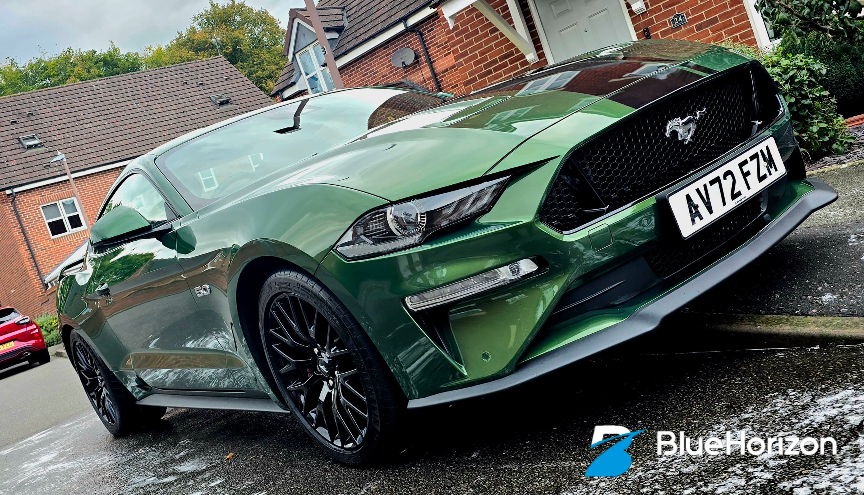 Ceramic Coating — Ford Mustang GT 5.0 — Blue Horizon Detailing result