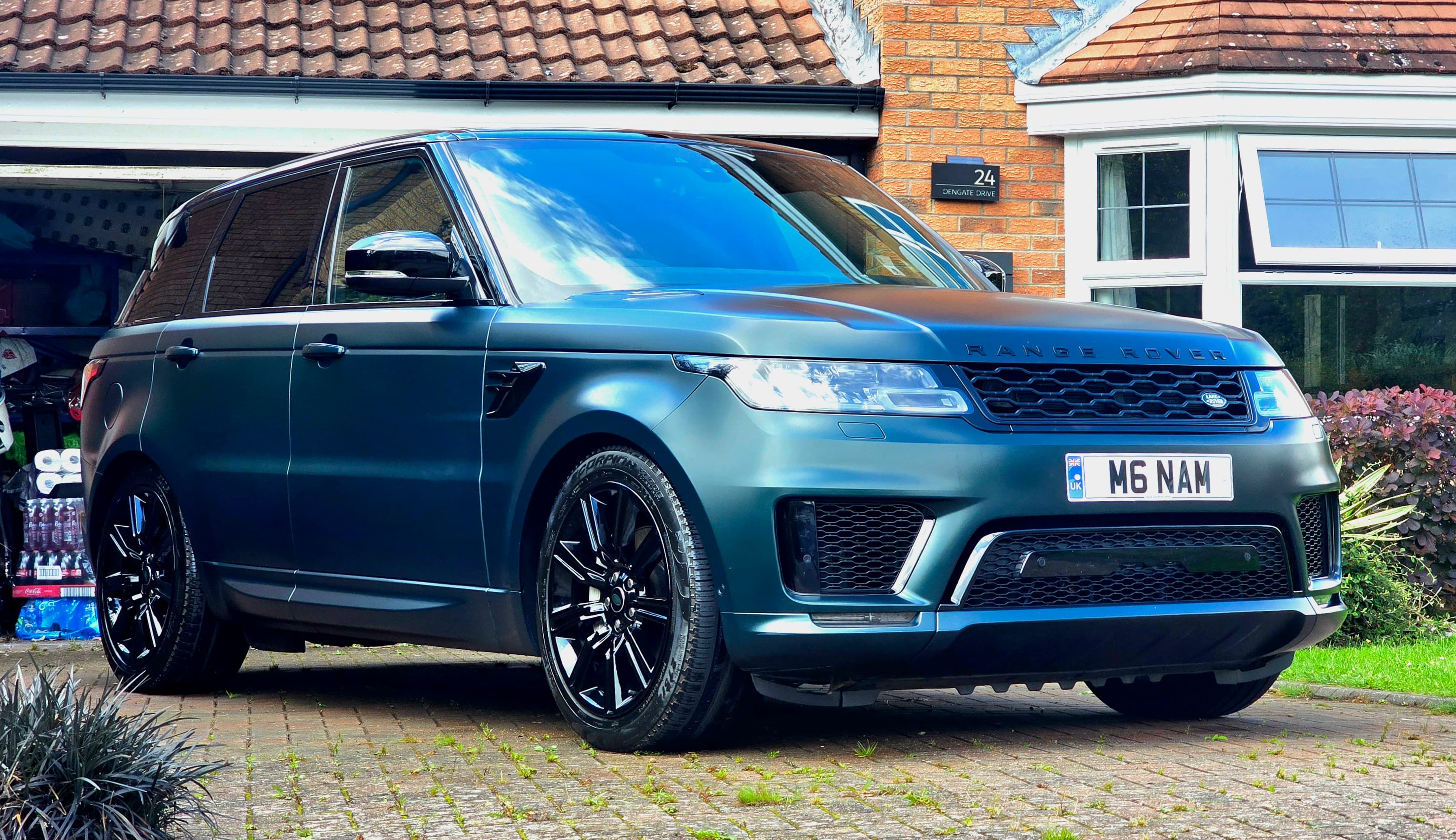 Matte Paint Care — Range Rover Sport — Blue Horizon Detailing result