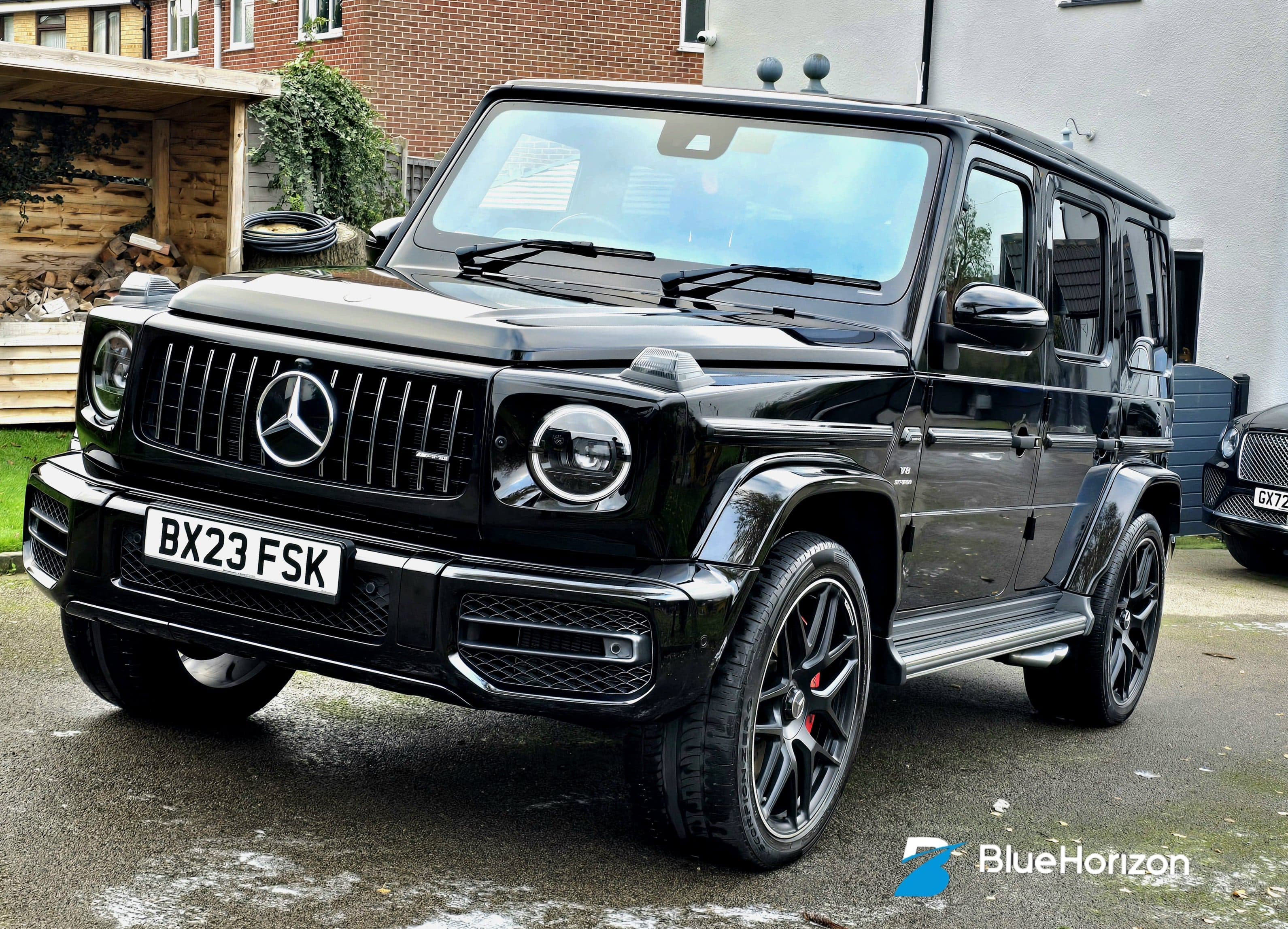 Mercedes AMG G63 front detail — professional vehicle appearance service by Blue Horizon Detailing, Warwickshire
